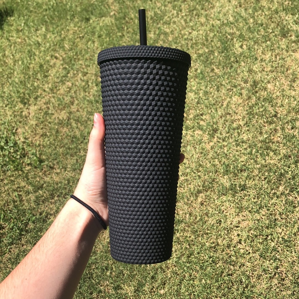 Starbucks 2021 matte black studded tumbler - Picture 2 of 9